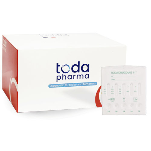 Kit de prueba de detección de droga - DRUGDIAG 11® - TODA PHARMA - de medicamentos / de orina / inmunocromatográfico