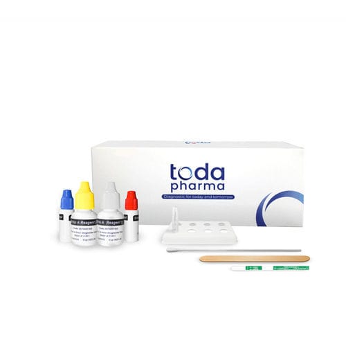 Kit de prueba para enfermermedades infecciosas - 1062 - TODA PHARMA - de sodio / de nitrato / de estreptococo A