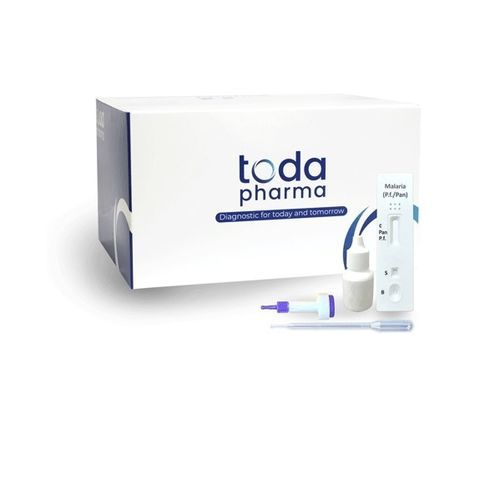 Kit de prueba de malaria - V2®10/25 - TODA PHARMA - de Plasmodium / de sangre / inmunocromatográfico