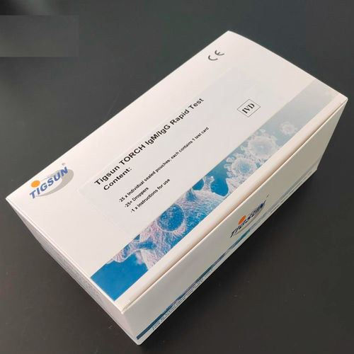 Prueba rápida de infecciones TORCH - Beijing Tigsun Diagnostics Co,.Ltd. - de IgG / de IgM / de virus del herpes simple