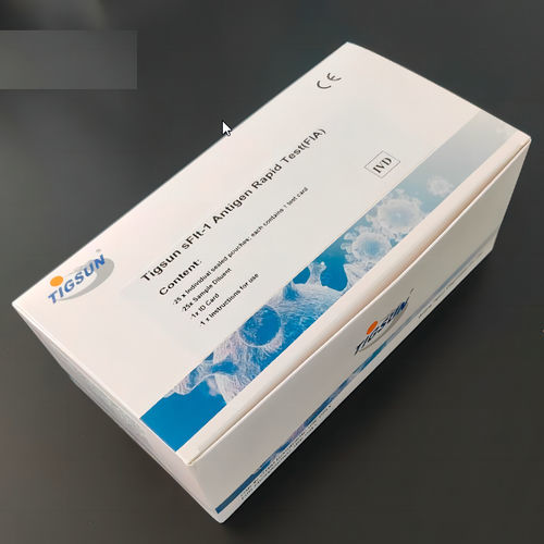 Prueba rápida de hipertensión - sFlt-1 - Beijing Tigsun Diagnostics Co,.Ltd. - de embarazo / para antígenos / de suero