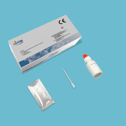 Prueba rápida de enfermedades respiratorias - 5-in-ONE - Beijing Tigsun Diagnostics Co,.Ltd. - de clamidia / para antígenos / de IgG