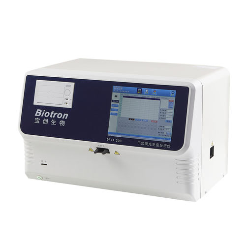 Analizador de inmunología automático - DFIA200 - Guangzhou Biotron Technology Co.,Ltd - para diagnóstico clínico / para test de inmunofluorescencia / de mesa