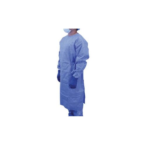 Bata quirúrgica unisex - MedZon Health - estériles / azul