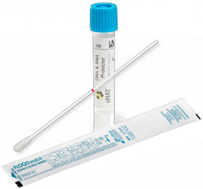 Hisopo para bacterias - eNAT™  - Medschenker - de clamidia / Mycoplasma / de Trichomonas vaginalis
