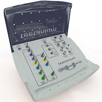 Kit de instrumentos para implantología dental - Teetanium ®  - Medibrex - estéril