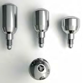 Pilar de cicatrización cónico - Teetanium ®   - Medibrex - de titanio / hexágono interno / de tornillo