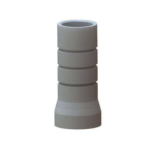 Pilar para implante de titanio - Teetanium ®   - Medibrex - externo / recto / prefabricado