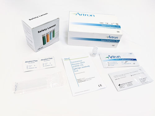 Prueba rápida para COVID-19 - Artron Bioresearch Inc. - de IgG / de IgM / SARS-COV-2