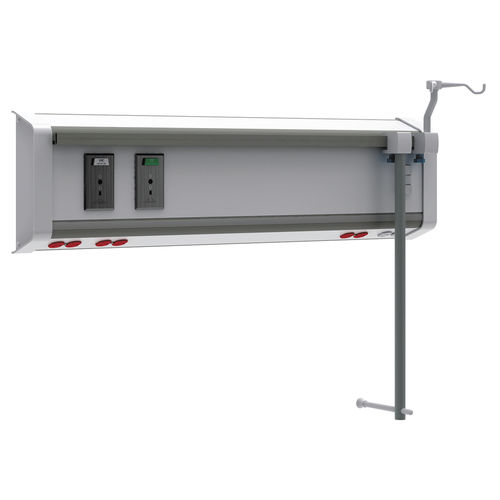 Unidad médica de cabecera de pared - Tecno Diseño SAS - horizontal / modular / para la unidad de vigilancia intensiva