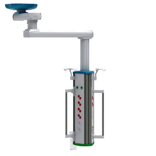 Brazo de distribución de techo - Dynamax - Tecno Diseño SAS - para cuidados intensivos / para endoscopia / para quirófano