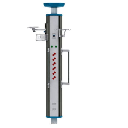 Brazo de distribución de techo - Vital Axis - Tecno Diseño SAS - para cuidados intensivos / para quirófano / de brazo simple