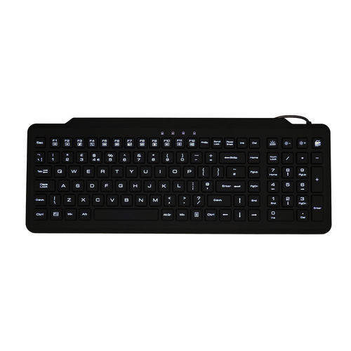 Teclado médico con teclas digitales - ATM-SK403 - Shezhen AITmon Technology Co,.Ltd - de silicona / lavable / USB