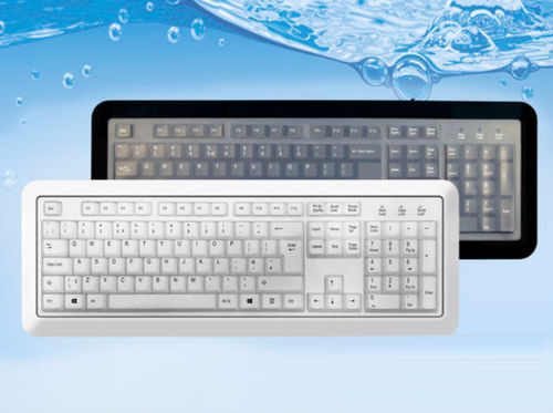 Teclado médico con teclas digitales - ATM-PK102 - Shezhen AITmon Technology Co,.Ltd - de silicona / lavable / USB
