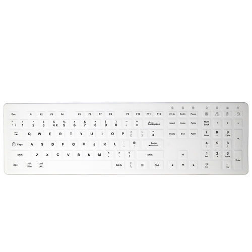 Teclado médico con teclas digitales - ATM-SK421W - Shezhen AITmon Technology Co,.Ltd - de silicona / inalámbrico / hermético