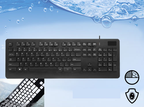 Teclado médico con teclas digitales - ATM-PK105 - Shezhen AITmon Technology Co,.Ltd - de silicona / lavable / USB