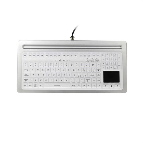 Teclado médico con alfombrilla táctil - ATM-ORDK10 - Shezhen AITmon Technology Co,.Ltd - con teclas digitales / internacional / de silicona