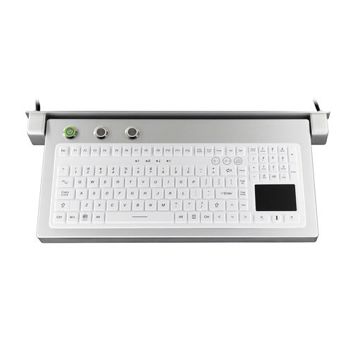 Teclado con alfombrilla táctil - ATM-ORK03P - Shezhen AITmon Technology Co,.Ltd - con teclas digitales / de silicona / impermeable