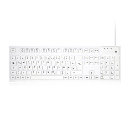 Teclado médico con teclas digitales - ATM-SK400 - Shezhen AITmon Technology Co,.Ltd - de silicona / lavable / USB