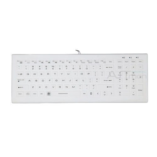 Teclado médico con teclas digitales - ATM-SK420 - Shezhen AITmon Technology Co,.Ltd - de silicona / lavable / USB
