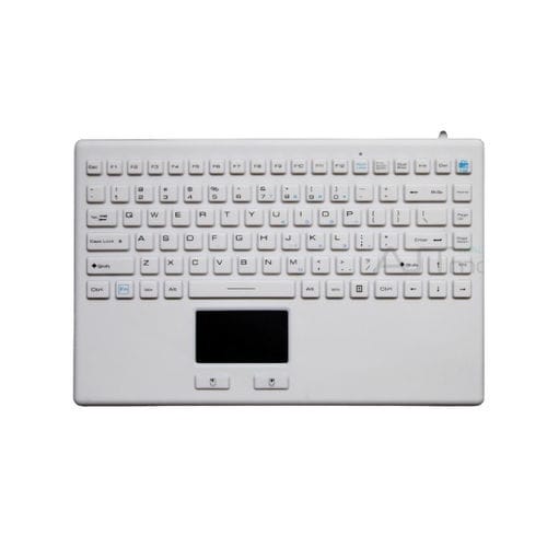 Teclado médico con alfombrilla táctil - ATM-SK407T - Shezhen AITmon Technology Co,.Ltd - con teclas digitales / de silicona / lavable