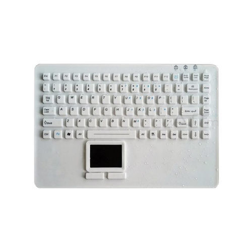 Teclado médico con alfombrilla táctil - ATM-SK412T - Shezhen AITmon Technology Co,.Ltd - de silicona / lavable / USB