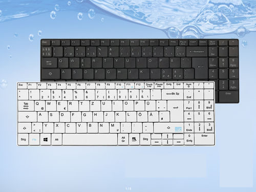 Teclado médico con teclas digitales - ATM-PK99 - Shezhen AITmon Technology Co,.Ltd - de silicona / antibacterias / antimicrobiano