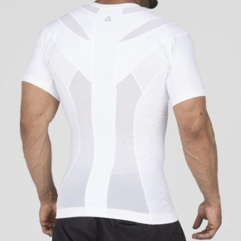 Chaleco de compresión para la corrección de la postura - POSTURE SHIRT® - AlignMed® - para hombre / L / M