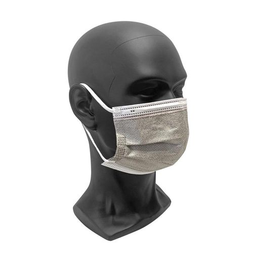 Mascarilla quirúrgica de tipo IIR - SWS-Medicare - sin látex / para adulto / gris