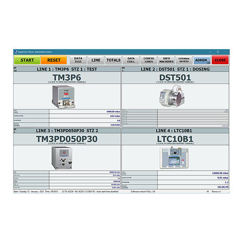 Software de colecta de datos - TECNA SWM SOFTWARE MANAGER - MARPOSS - análisis de datos / de gestión / de visualización