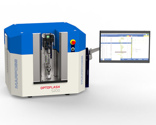 Sonda de profundidad de implantes de implantología dental - OPTOFLASH S - MARPOSS - paralela / en ángulo / recta