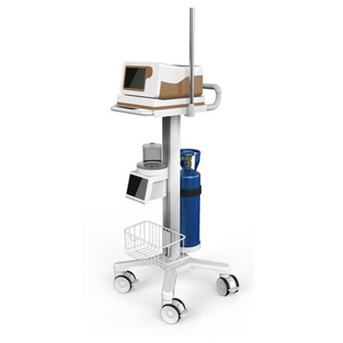 Carro médico - VM001-02 - Dongguan Vision Technology Co., Ltd. - para ventilador respiratorio / para cuidados / de aluminio