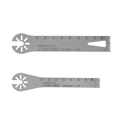 Hoja de sierra quirúrgica oscilante - IC90 series - Shandong Liangyi Medical Instrument - acero inoxidable
