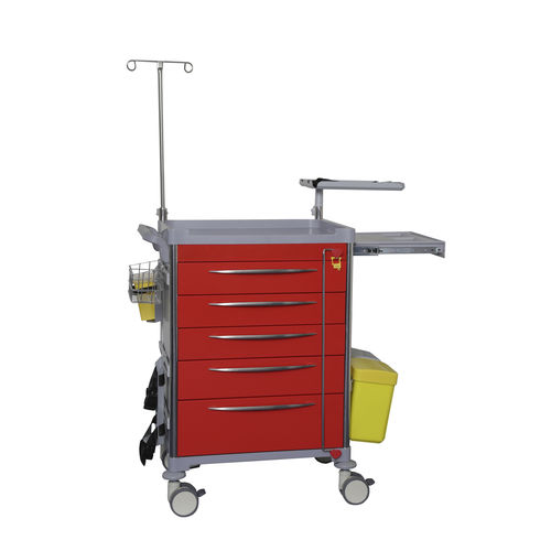 Carro médico - 63001 - Mdose - de hospital / de emergencia / para aparato