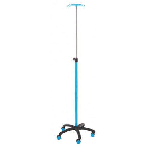 Portasueros con ruedas - 53920PSE2NSBL - Mdose - 2 ganchos / de acero inoxidable
