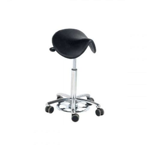 Taburete para cirujano - 60.801075 - Mdose - de altura variable / con ruedas / con forma de silla de montar