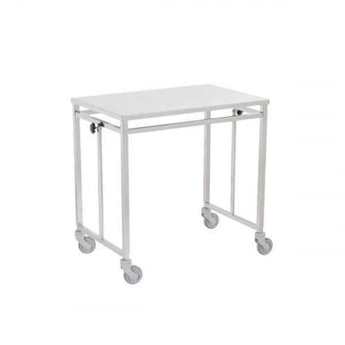 Mesa de trabajo - 60.802030 - Mdose - rectangular / de altura regulable / con ruedas