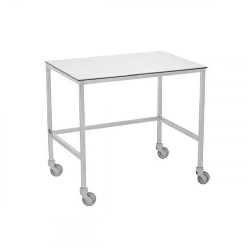 Mesa rectangular - 60.805007 - Mdose - móvil / de acero inoxidable