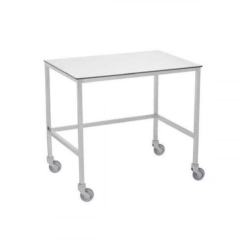 Mesa rectangular - 60.805008 - Mdose - móvil / de acero inoxidable