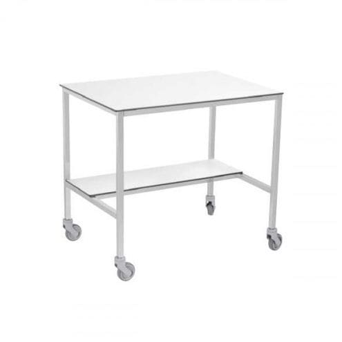 Mesa rectangular - 60.805012 - Mdose - móvil / de acero inoxidable