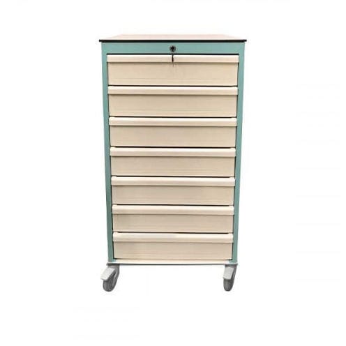 Armario de llave - 60.105008 - Mdose - móvil / con cajón / de aluminio