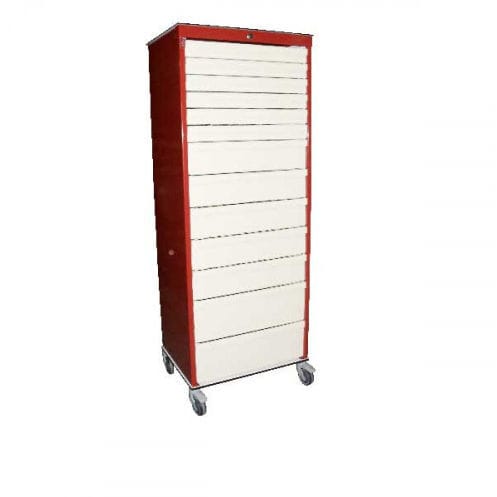 Armario de llave - 60.105005 - Mdose - de hospital / móvil / con cajón