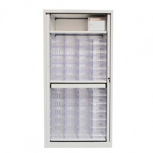 Armario con estante - 55.A18 - Mdose - blanco