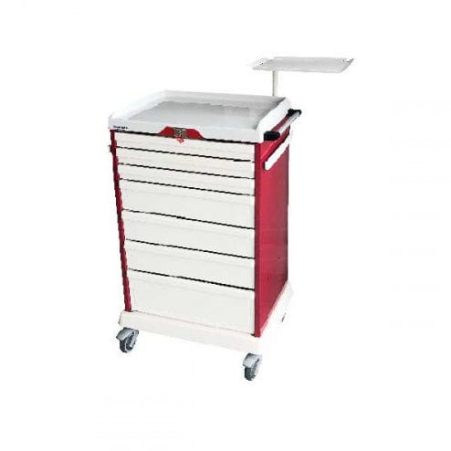 Carro médico - 60.202033 - Mdose - de emergencia / para aparato / de aluminio