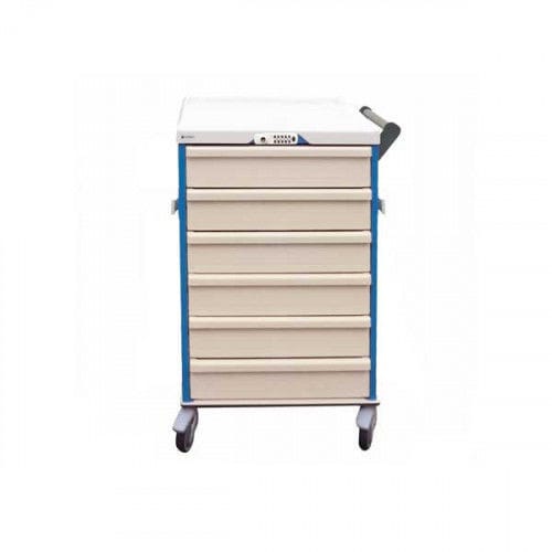 Carro médico - NOVELO ESCARGOT - Mdose - para aparato / de almacenamiento / de aluminio