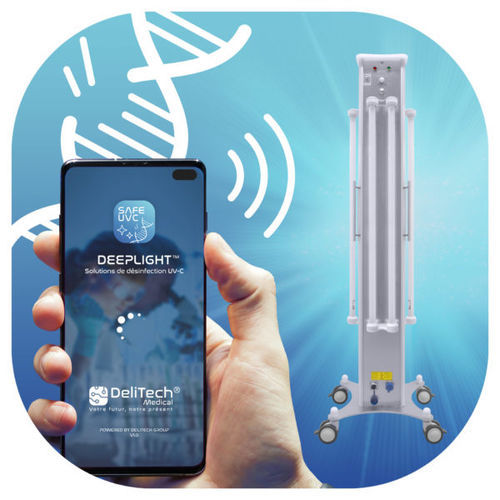 Aplicación para iOS de control - Deeplight - para servicio de esterilización / Androïd
