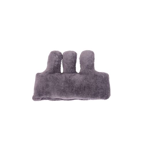 Cojín de posicionamiento de la mano - anthracite - Fico belgium - de fibras huecas siliconadas