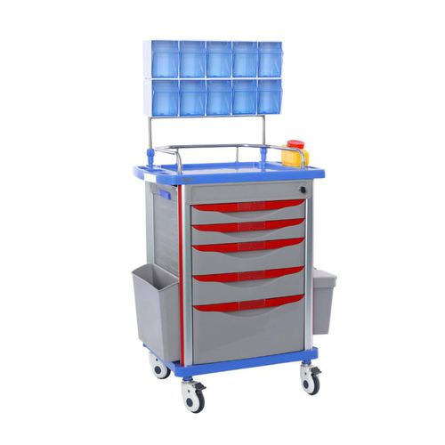 Carro de hospital - TC3001A - Bellamoon Medical - de emergencia / de anestesia / para transporte