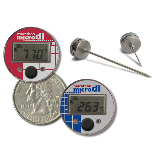 Registrador de datos de temperatura - microDL - Marathon Products - de laboratorio / para productos farmacéuticos / USB