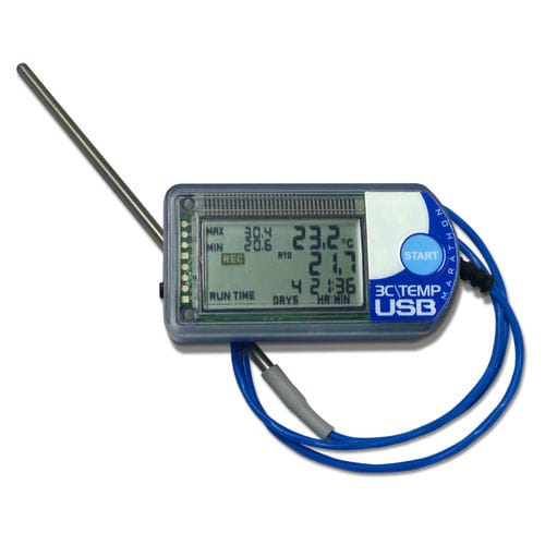 Registrador de datos de temperatura - 3CTEMP - Marathon Products - de laboratorio / USB